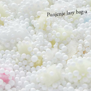 Lazy Bean Bag - Udobna Lazy Bag fotelja sa tabureom u setu