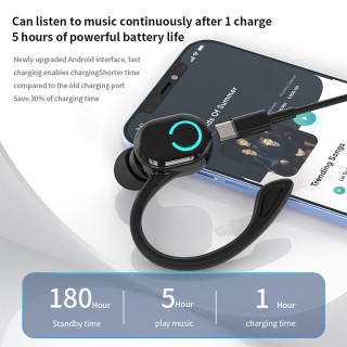 Univerzalna bežična bluetooth slušalica + kabl za punjenje