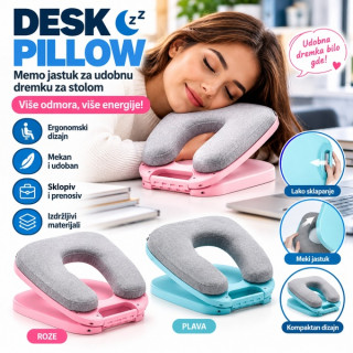 Desk pillow - Memo jastuk za udobnu dremku za stolom