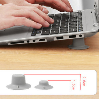 Set od 4 podmetača-odizača za laptop