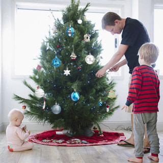 White-Blue Shine set - 42 magična ukrasa za jelku u plavim i belim nijansama