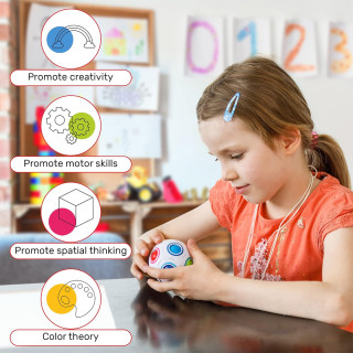 Rainbow Puzzle Ball - Magična lopta slagalica