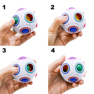 Rainbow Puzzle Ball - Magična lopta slagalica