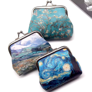 Art novčanik za sitan novac sa Van Gog motivom