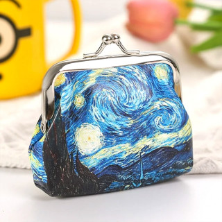 Art novčanik za sitan novac sa Van Gog motivom