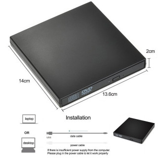 Eksterni CD/DVD čitač i rezač