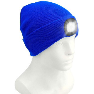 Led Hat - plava zimska kapa sa LED svetlom