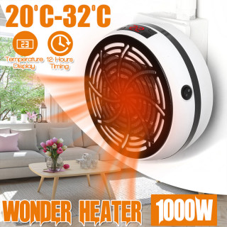 Warm air blower - zidna grejalica na daljinsko upravljanje