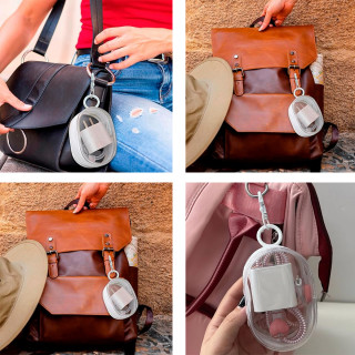 Clip and Go - Transparentni neseser-privezak za sitne stvari