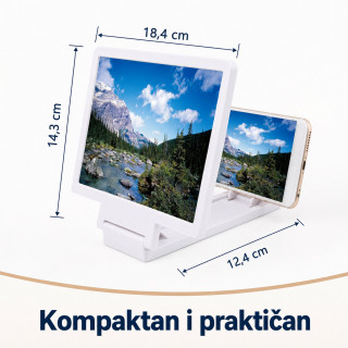 Magični ekran koji pretvara telefon u mini bioskop