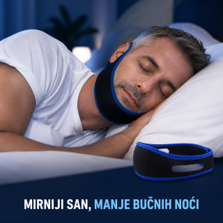 Traka za bradu protiv hrkanja – podrška za mirniji san