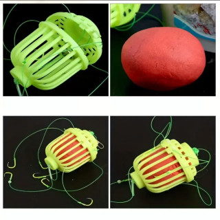Fluorescentna zamka za ribe sa 6 udica