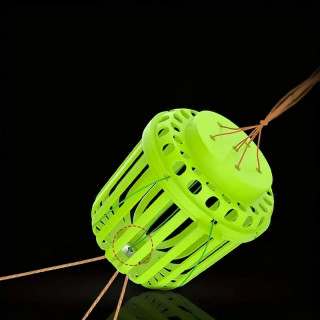 Fluorescentna zamka za ribe sa 6 udica