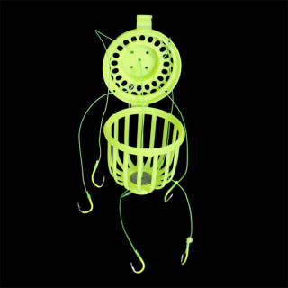 Fluorescentna zamka za ribe sa 6 udica