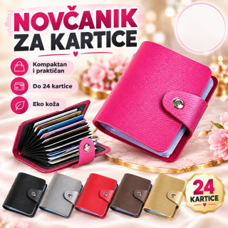 Univerzalni novčanik za kartice od eko kože