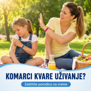 Narukvica za zaštitu od komaraca