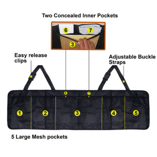 Trunk organizer - 5u1 sklopivi organizer za automobile