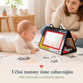 Baby Vision 4u1 razvojna prostirka sa ogledalom za bebe - Tummy Time