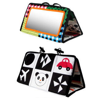 Tummy Time Baby Vision - 4u1 razvojna prostirka sa ogledalom za bebe