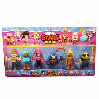 Brawl Stars 3 - Set od 6 figurica