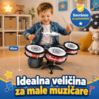 Set bubnjeva za decu – Drum Party muzička igračka za male muzičare