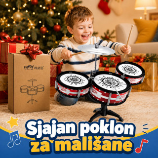 Set bubnjeva za decu – Drum Party muzička igračka za male muzičare