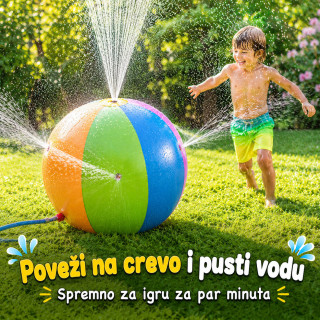 Gejzir lopta 75 cm – letnja vodena zabava za decu
