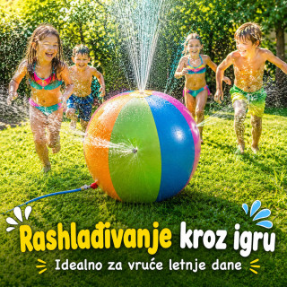 Gejzir lopta 75 cm – letnja vodena zabava za decu