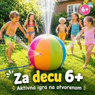 Gejzir lopta 75 cm – letnja vodena zabava za decu
