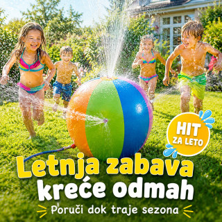 Gejzir lopta 75 cm – letnja vodena zabava za decu