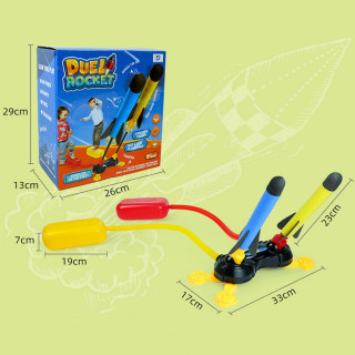Rocket launcher - igračka za lansiranje rakete pedalom