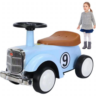 Blue Old Timer – Dečiji autić sa guralica vintage stila