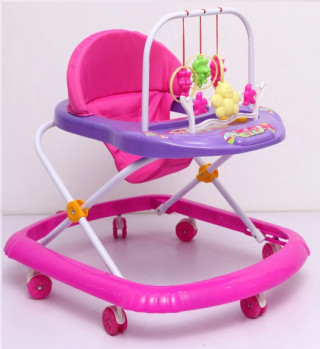 Dubak - Šetalica za bebe u roze boji