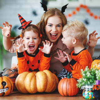 Šišmiš Halloween šnalica za kosu 