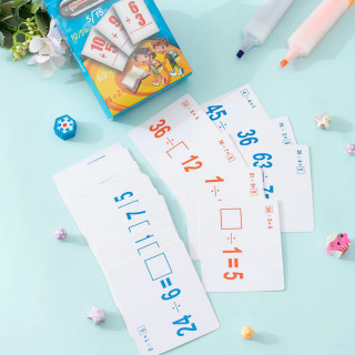 Edukativne kartice za učenje matematičkih operacija