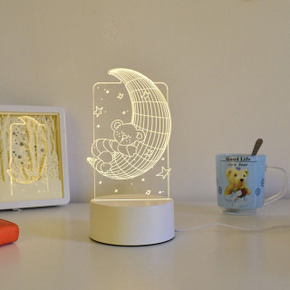 3D mesec - Ukrasna LED lampica