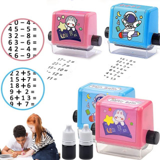 Matematička računaljka - Pečat za učenje oduzimanja