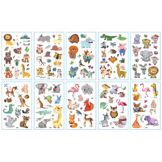 Animal World - Dečije stiker tetovaže