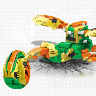 Hello Carbot ARCHAEKOONG - Transformers dino jaje u akciji