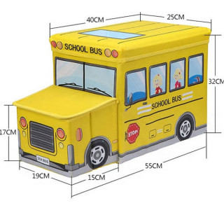 Cartoon Bus Storage - Mini Autobus + kutija za skladištenje