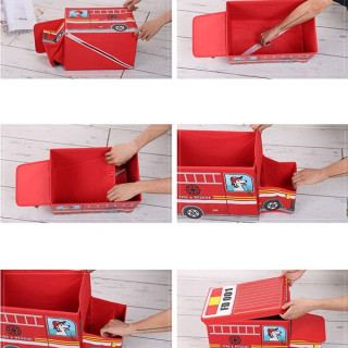 Cartoon Bus Storage - Mini Autobus + kutija za skladištenje