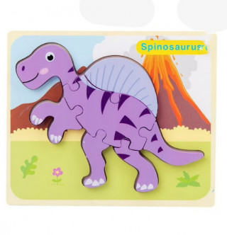 3D Dino kreativne drvene puzle razigranih motiva i boja