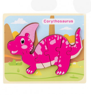 3D Dino kreativne drvene puzle razigranih motiva i boja