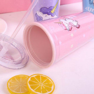 Unicorn cup - Čaša za piće sa slamkom