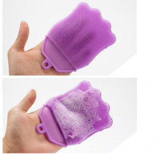 Silikonska rukavica za kupanje i masažu