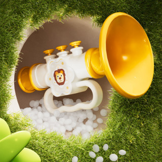 Dečji muzički rog - zabavni instrument za mališane