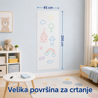 Magična zaštitna zidna folija za zid – dete crta, zid ostaje čist