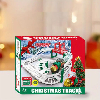 Christmas track - Set sa vozićem i Deda Mrazom