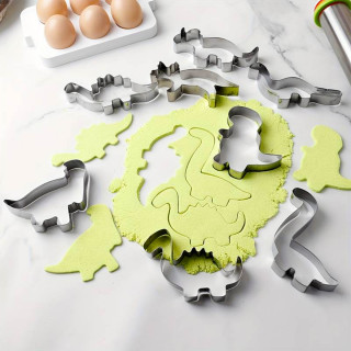 Dino mould - Set od 4 kalupa za testo u obliku dinosaurusa