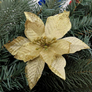 Holiday glitter - Dekorativni cvet za jelku